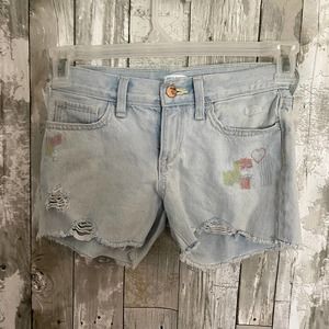 Old Navy toddler girl denim shorts 10